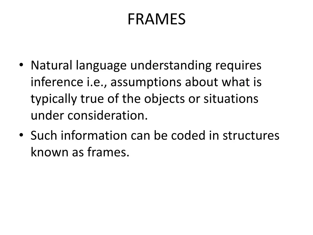 frames