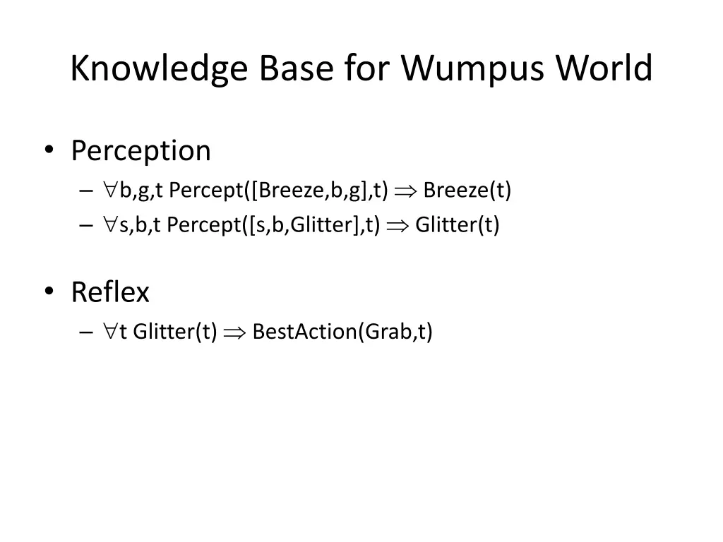 knowledge base for wumpus world