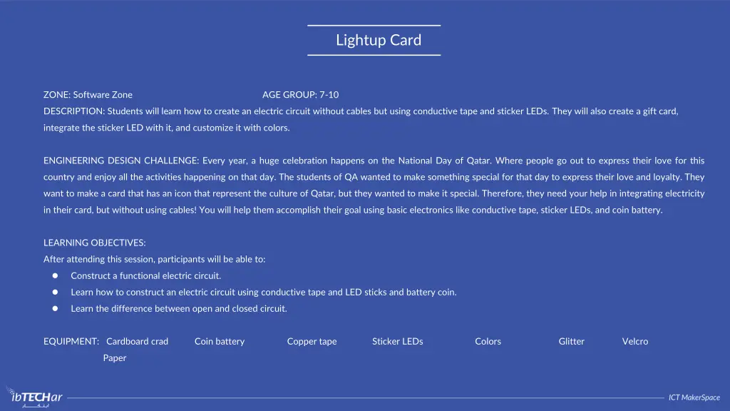 lightup card