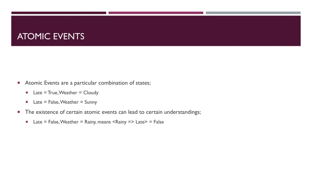atomic events