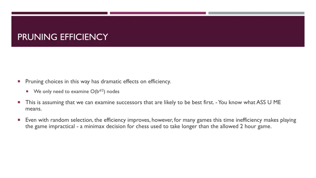 pruning efficiency