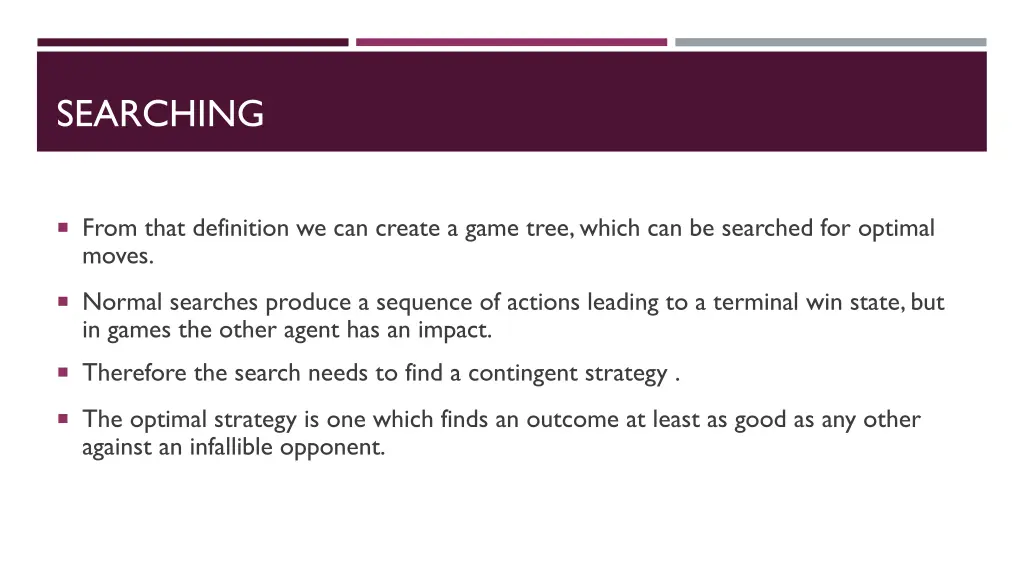 searching