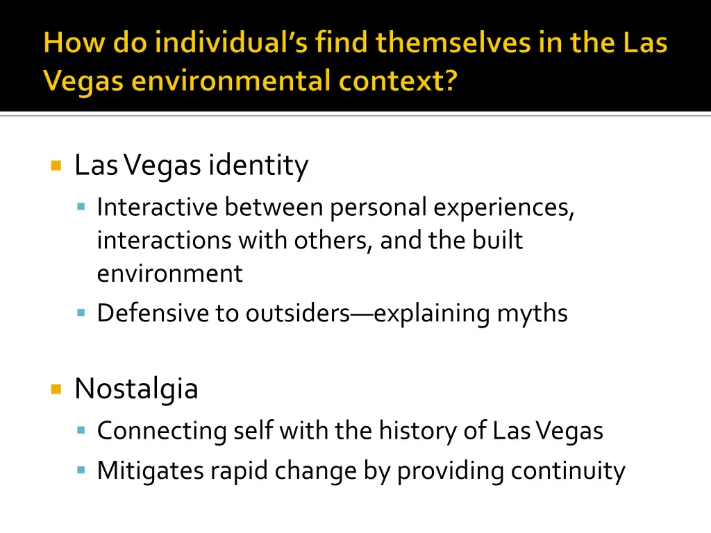 las vegas identity interactive between personal
