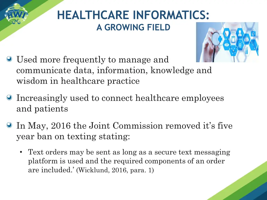 image result for healthcare informatics