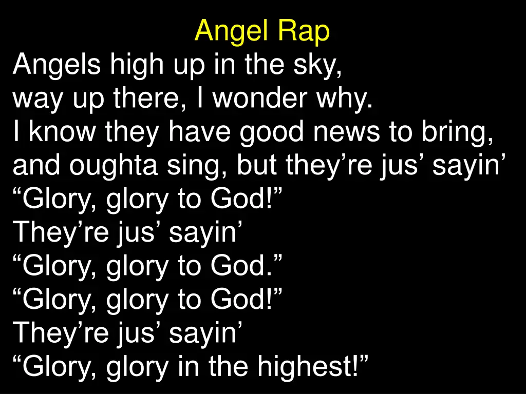 angel rap
