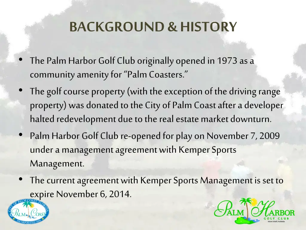 background history