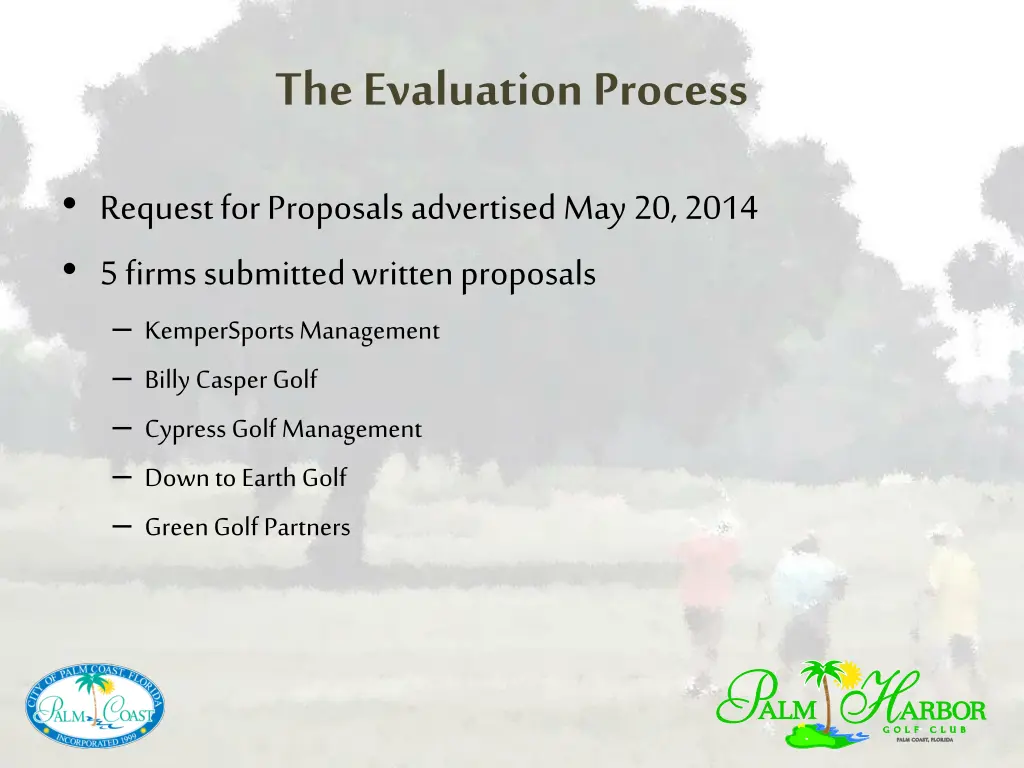 the evaluation process