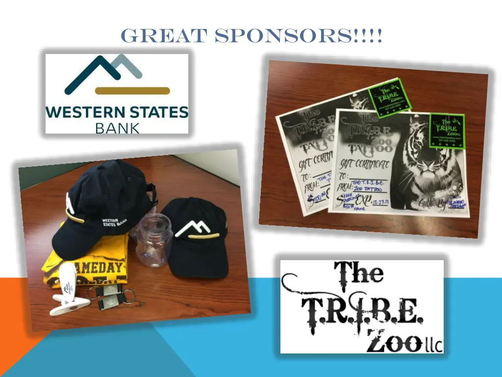great sponsors