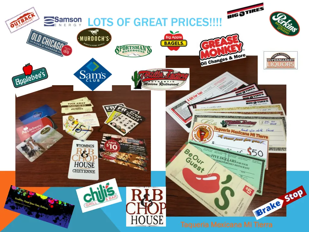 lots of great prices