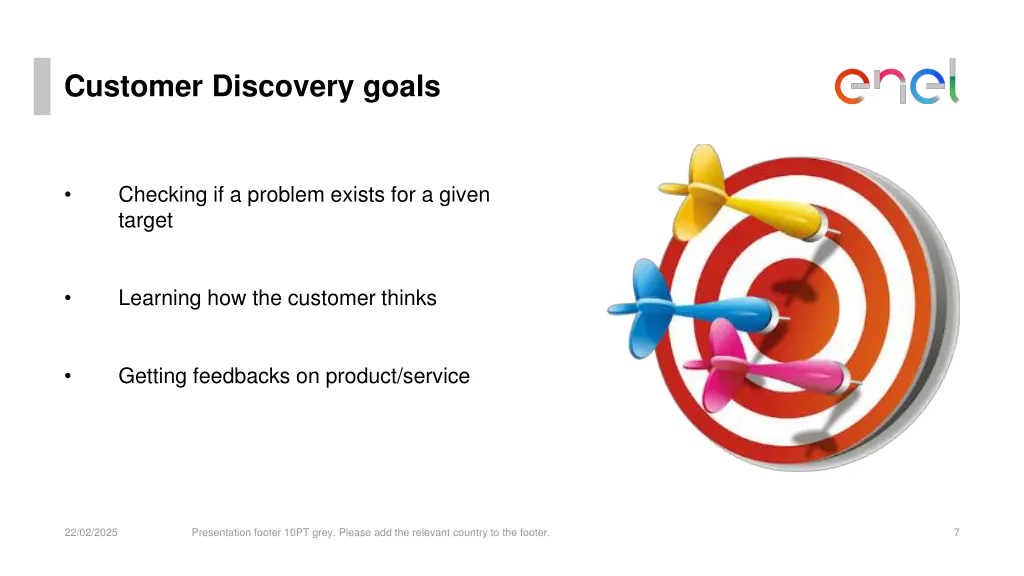 customer discovery goals