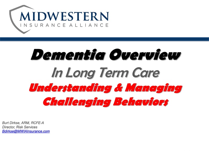 dementia overview in long term care understanding