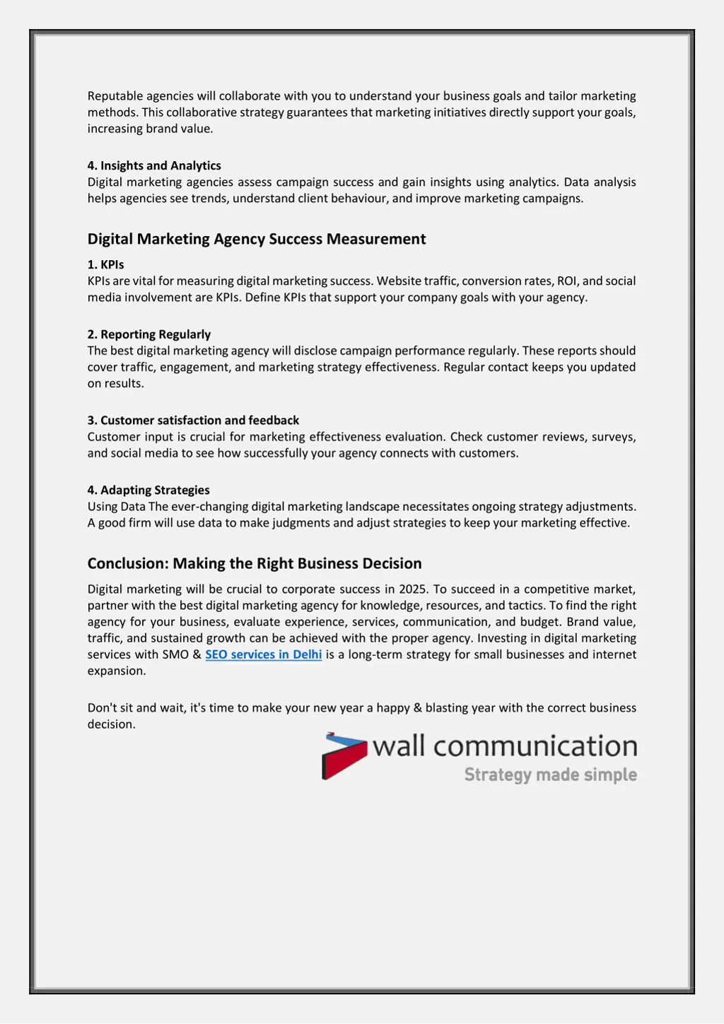 reputable agencies will collaborate with