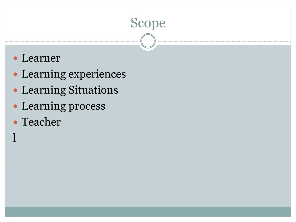 scope
