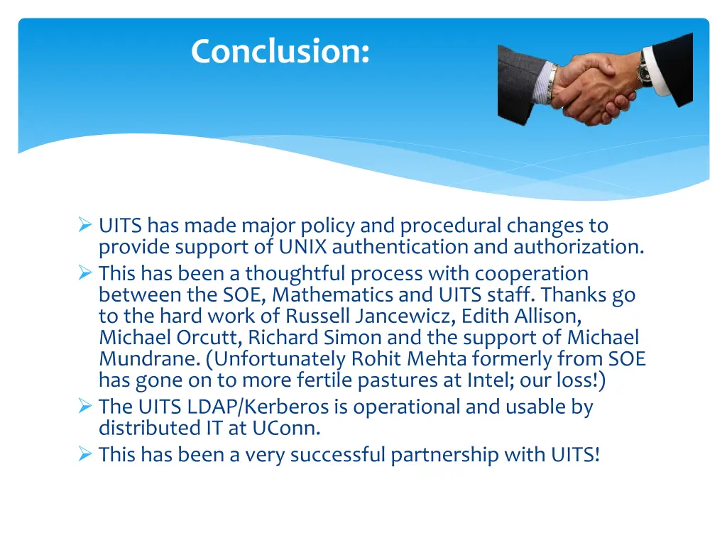 conclusion