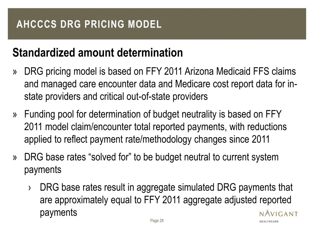 ahcccs drg pricing model 2