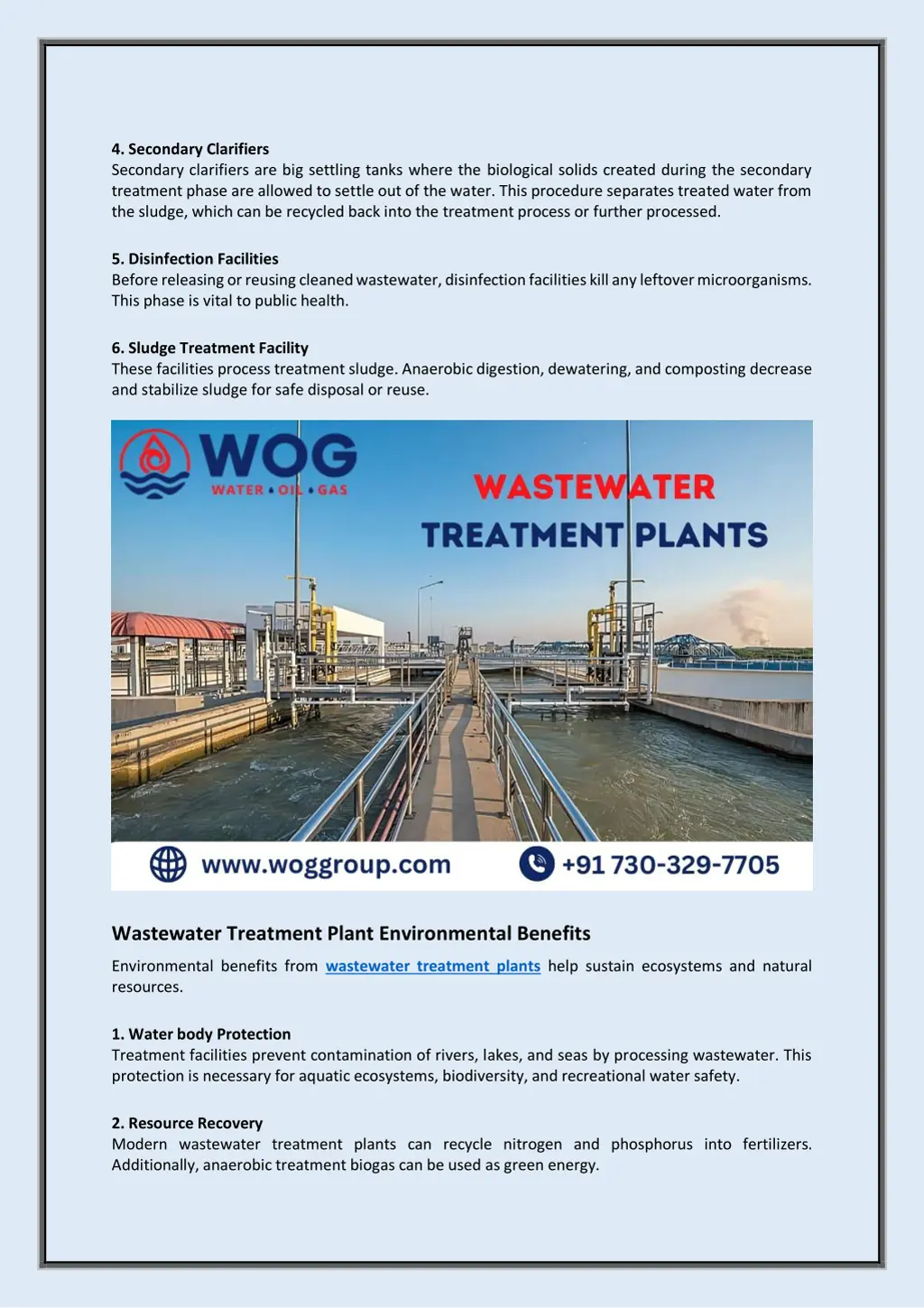 4 secondary clarifiers secondary clarifiers