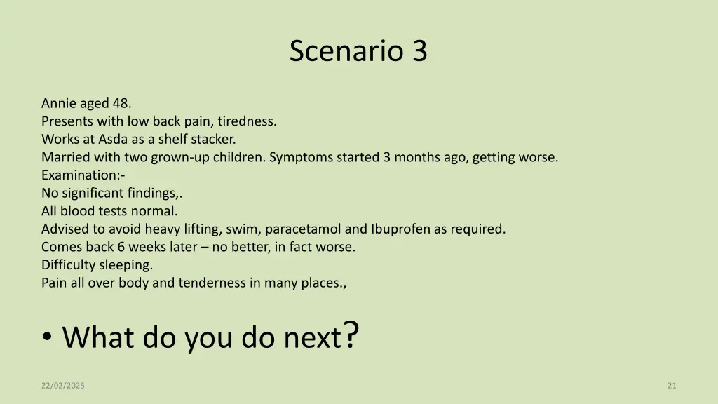 scenario 3