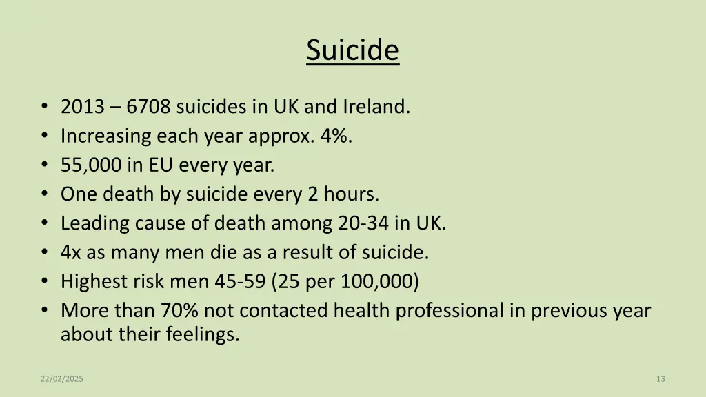 suicide