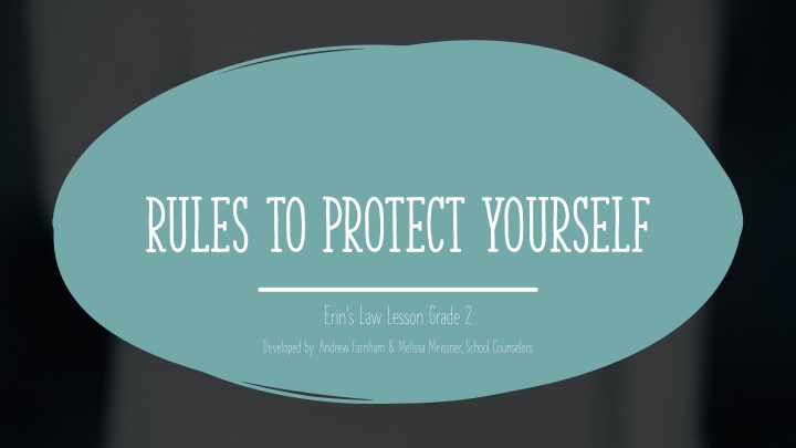 rules to protect yourself