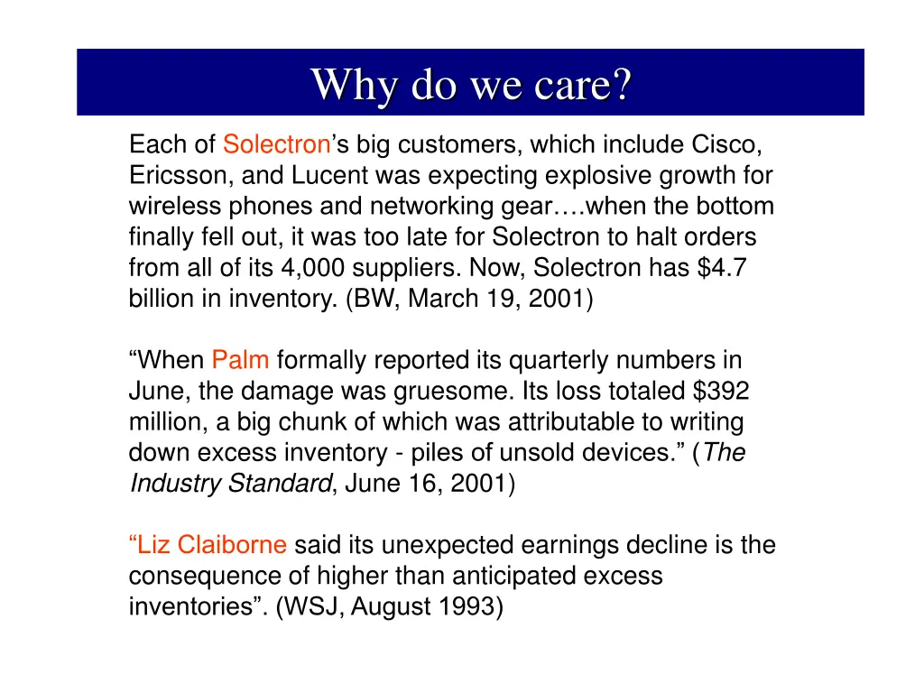why do we care 2