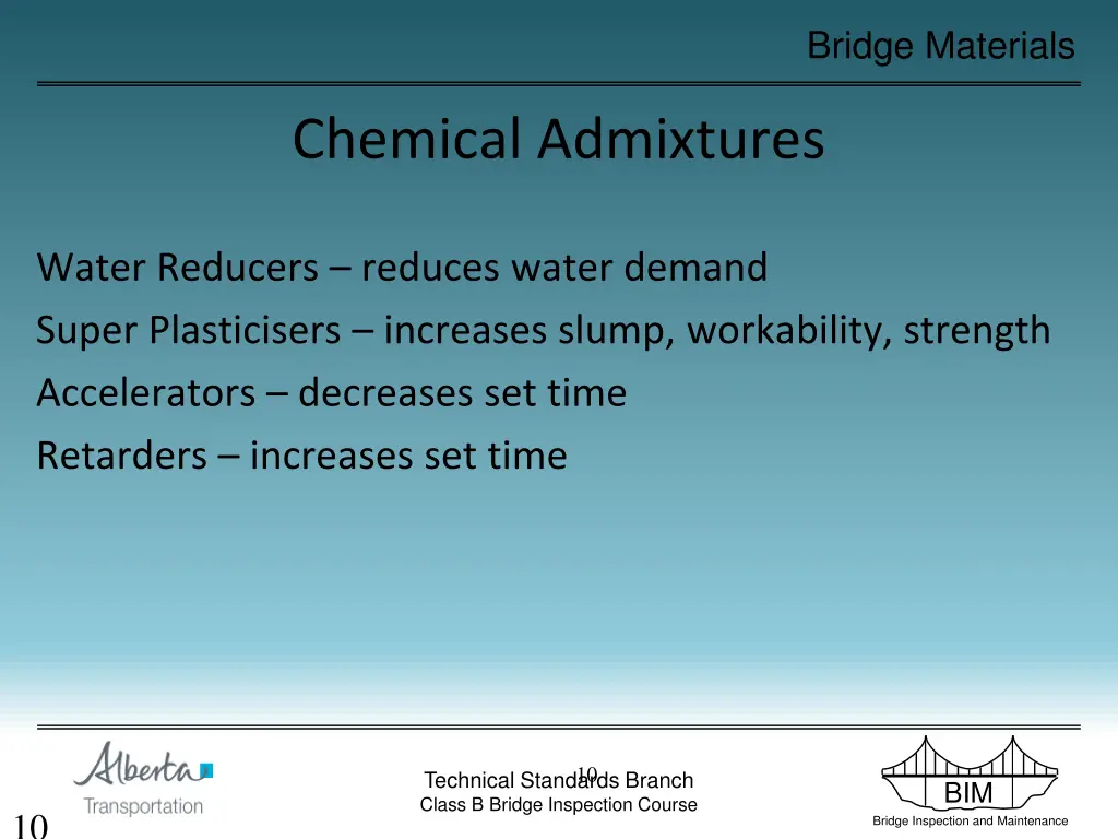 bridge materials 10