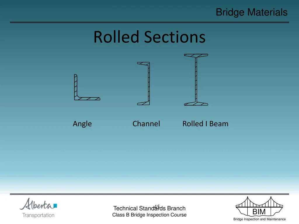 bridge materials 43
