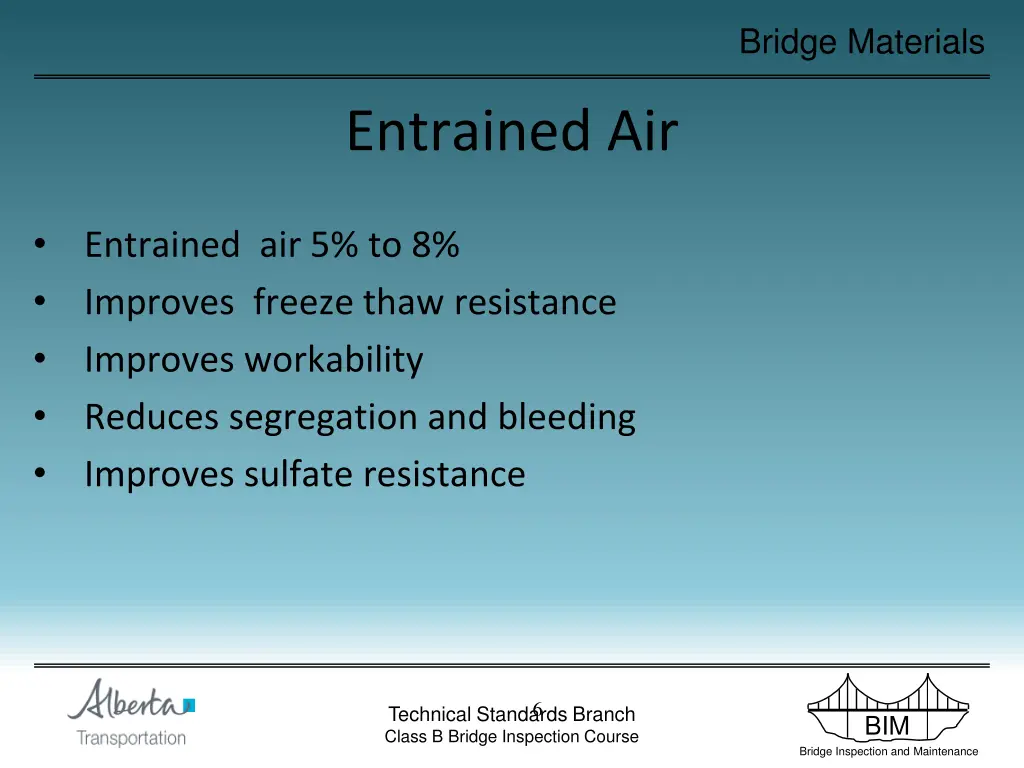 bridge materials 6