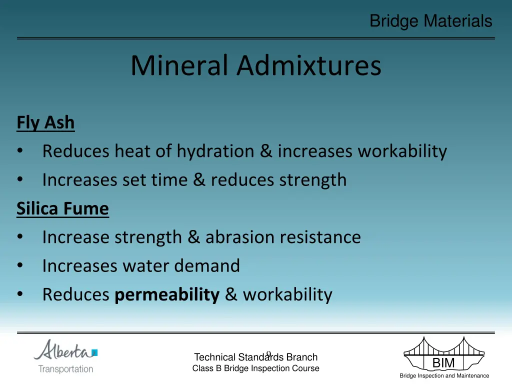 bridge materials 9