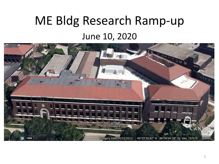 me bldg research ramp up june 10 2020