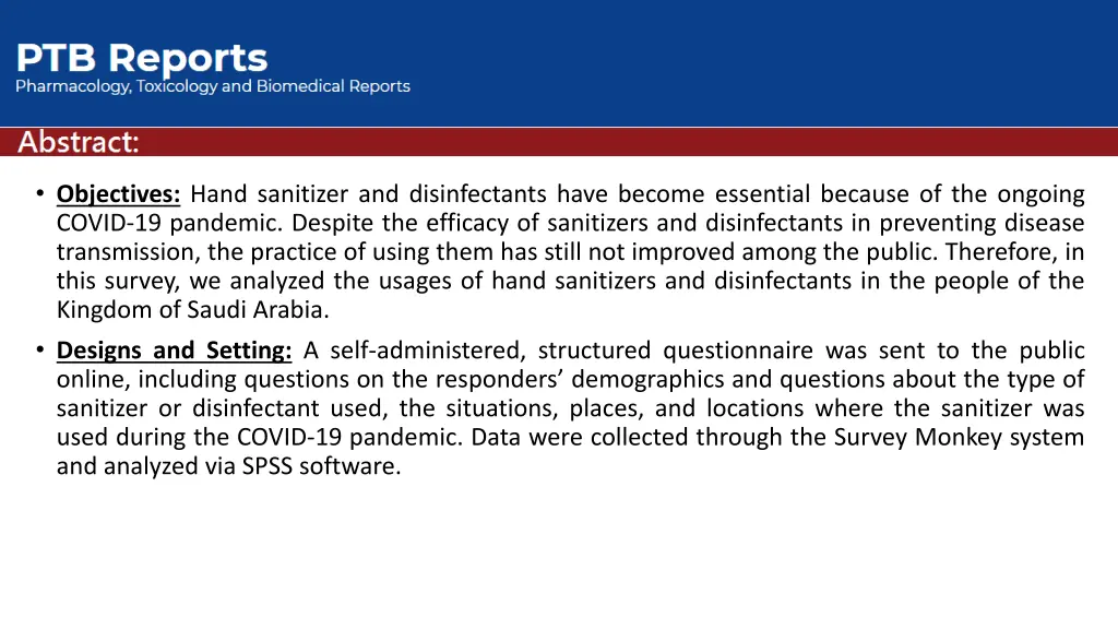 objectives hand sanitizer and disinfectants have