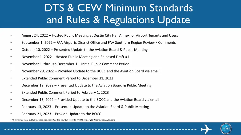 dts cew minimum standards and rules regulations 1