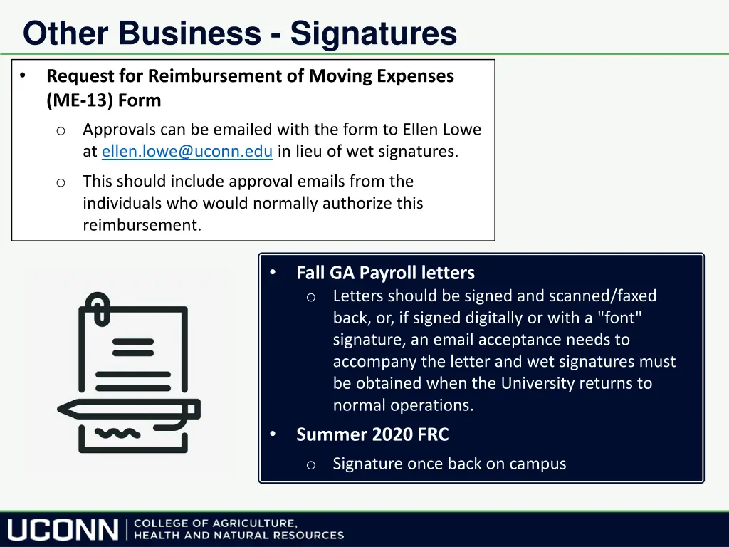other business signatures