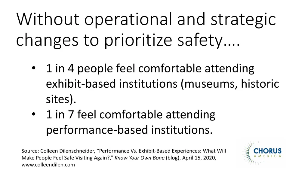 without operational and strategic changes