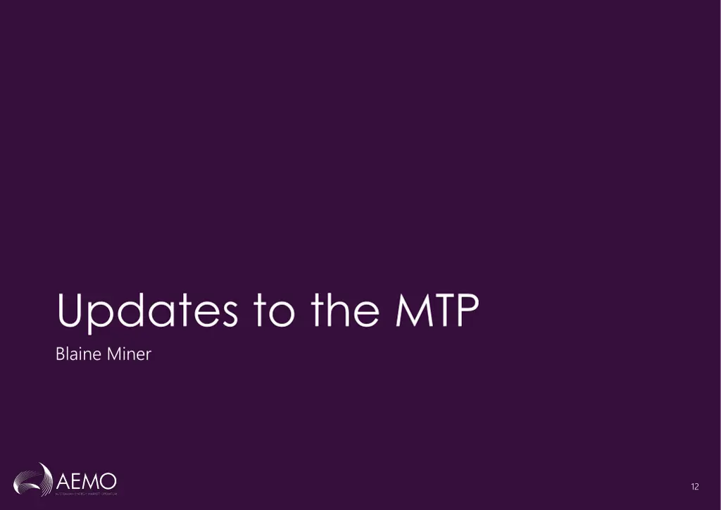 updates to the mtp blaine miner