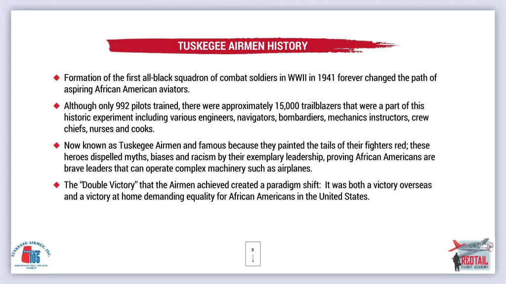 tuskegee airmen history