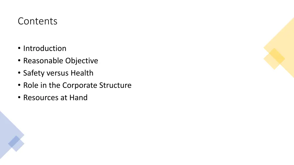 contents