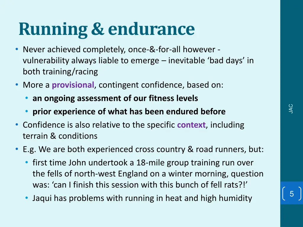 running endurance 1