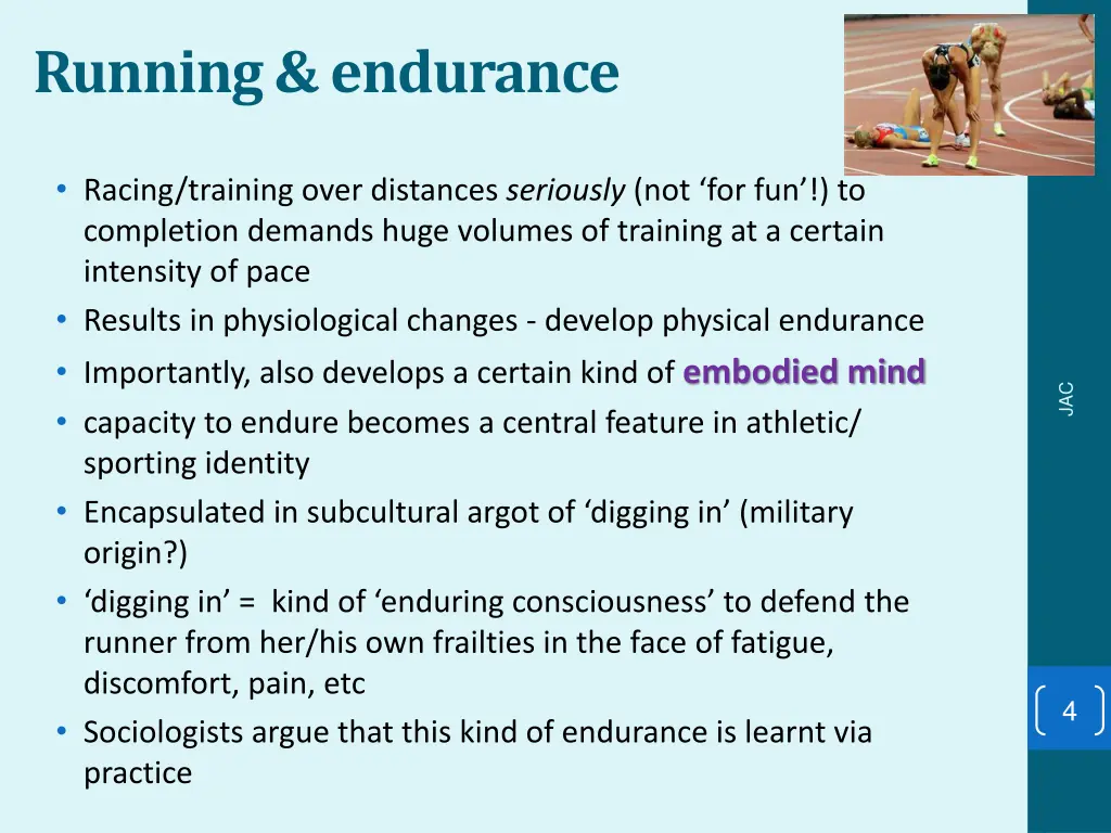 running endurance
