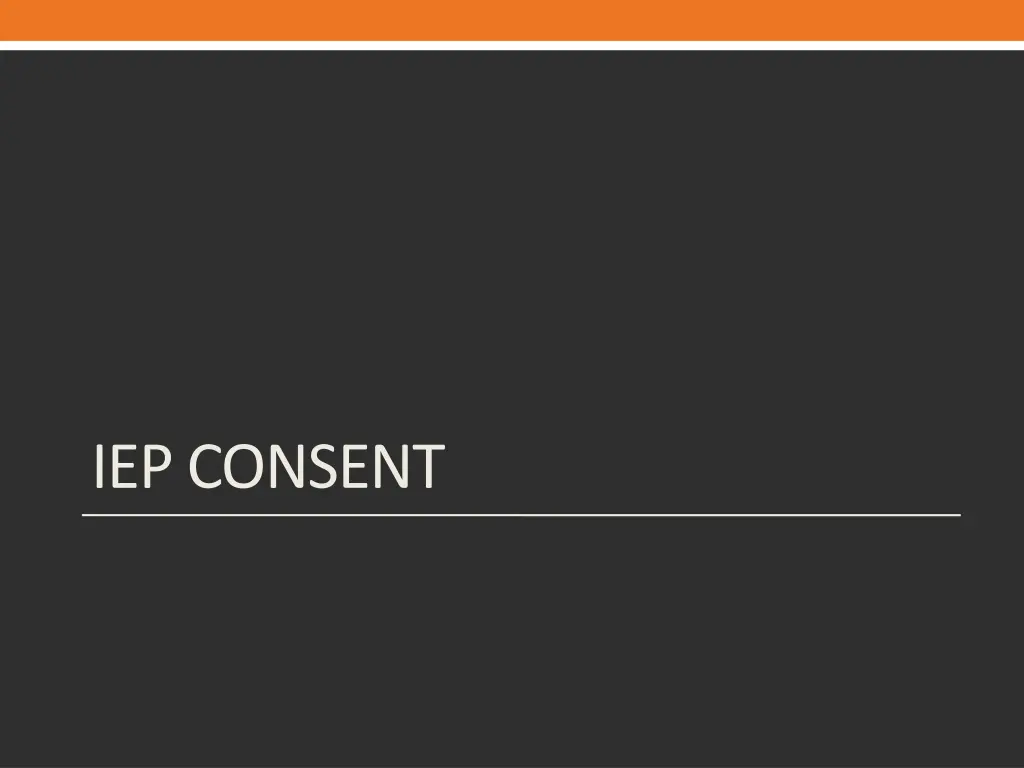 iep consent