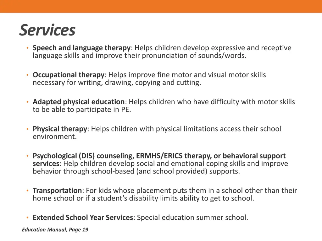 services