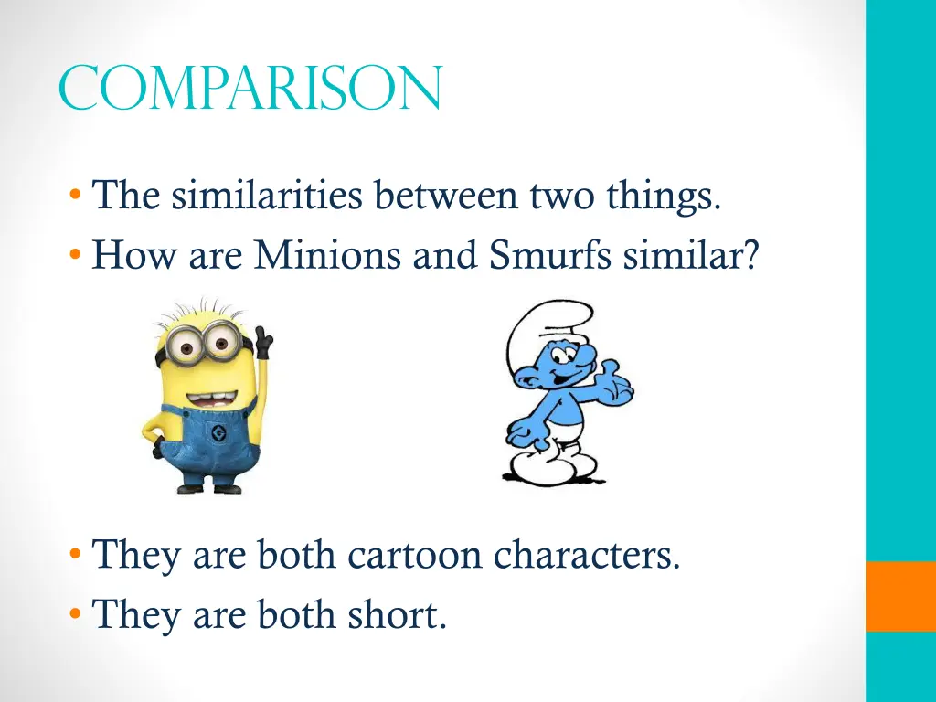 comparison