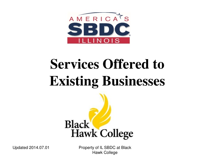 services offered to existing businesses