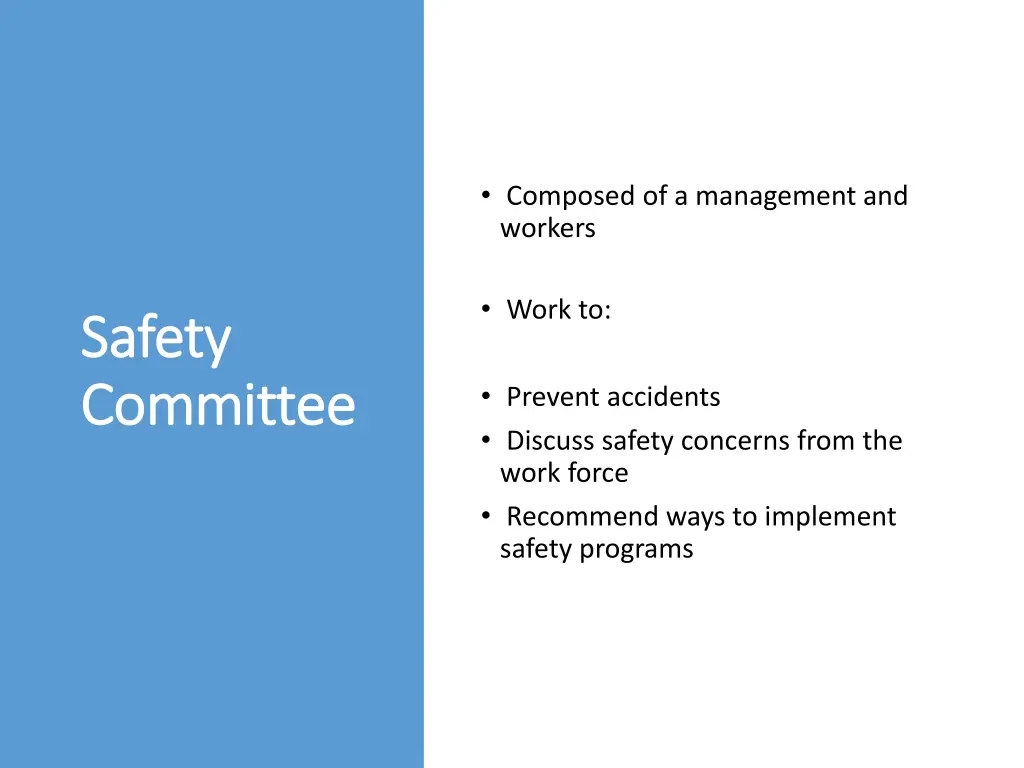 composed of a management and workers