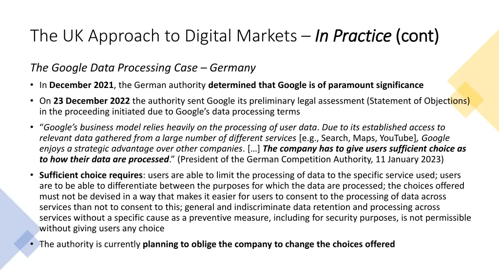 the uk approach to digital markets in in practice 2