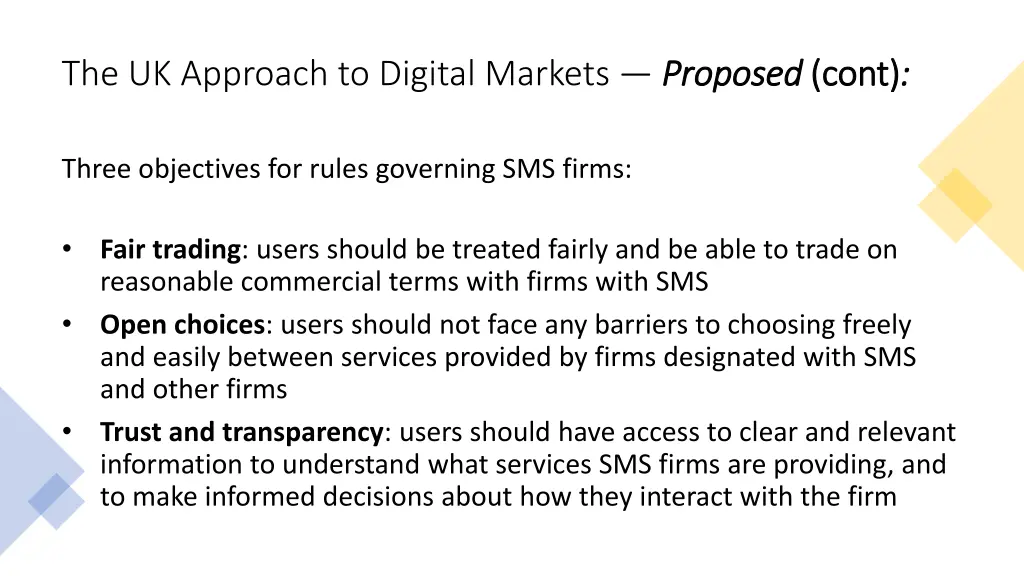 the uk approach to digital markets proposed 1