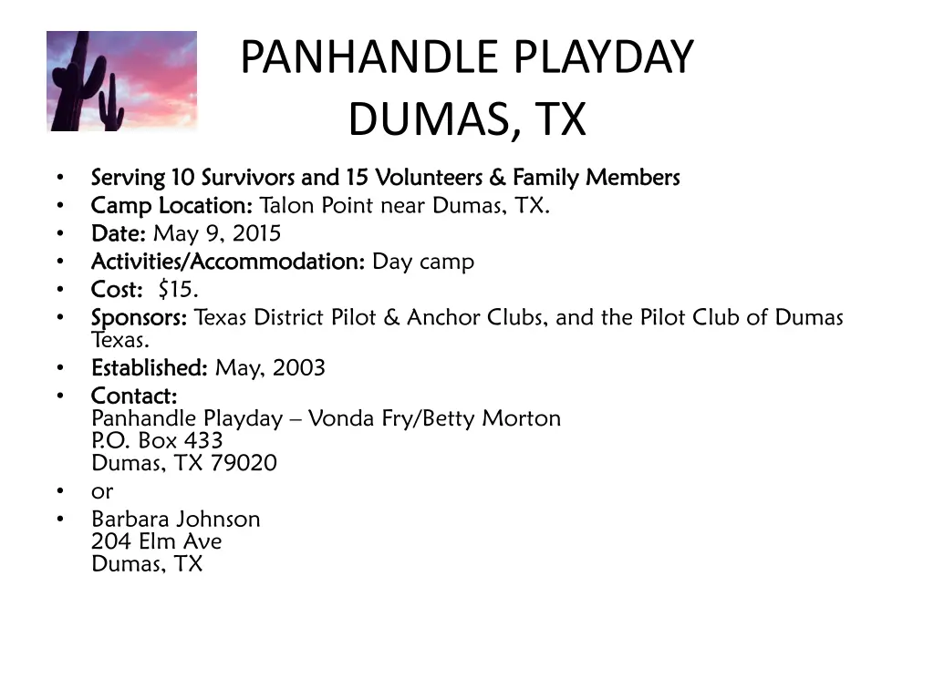 panhandle playday dumas tx