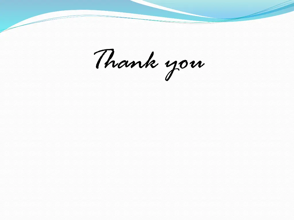 thank you