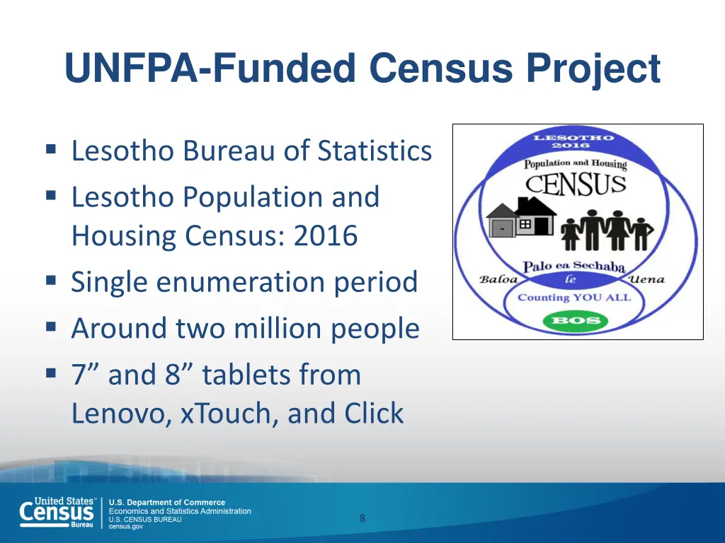 unfpa funded census project