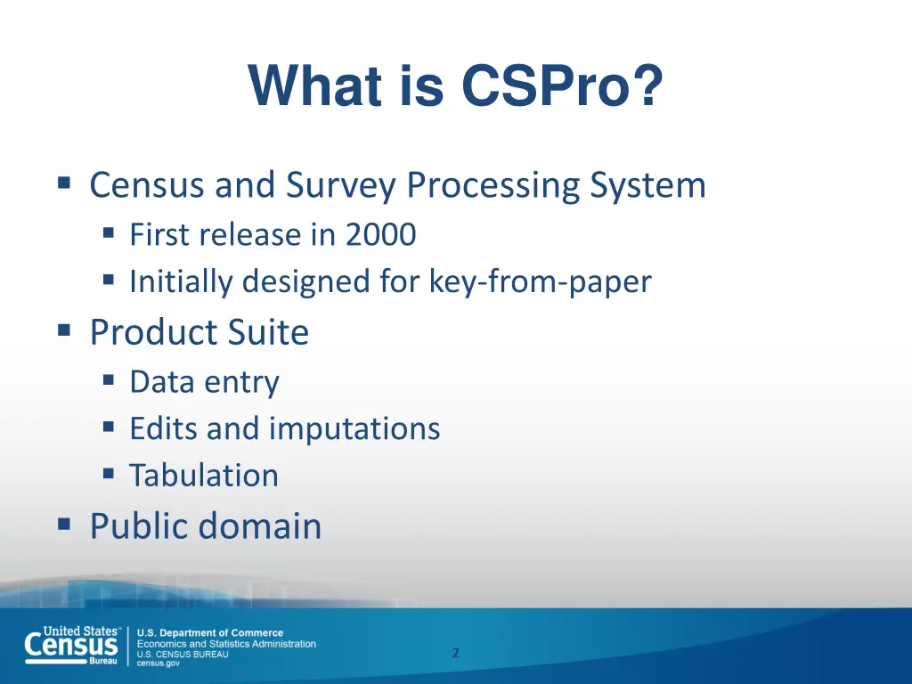 what is cspro