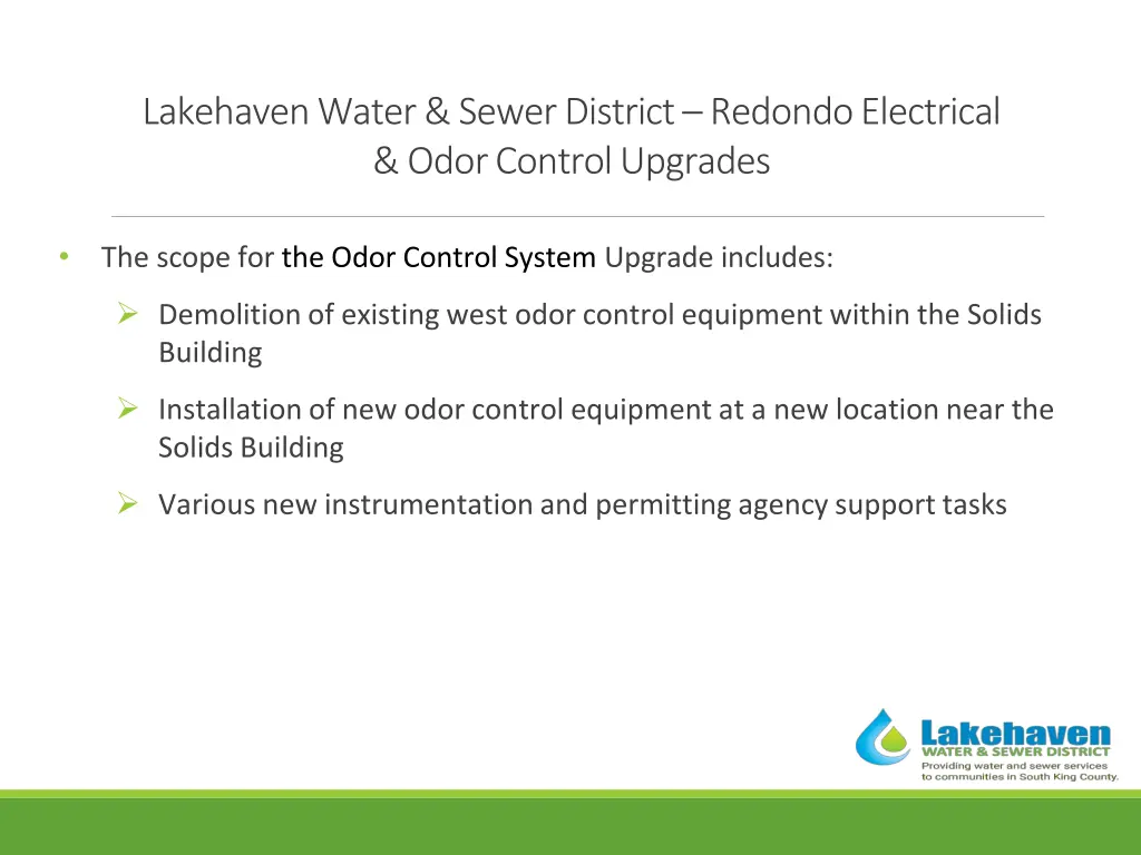 lakehaven water sewer district redondo electrical 1